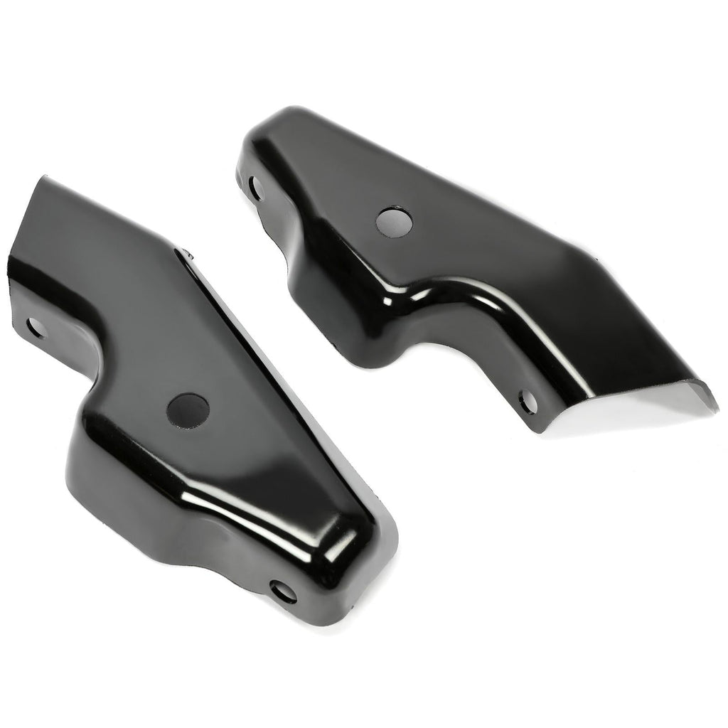 Front Outside LH & RH Bumper Bracket Set For 03-07 Escalade Silverado Impact Bar