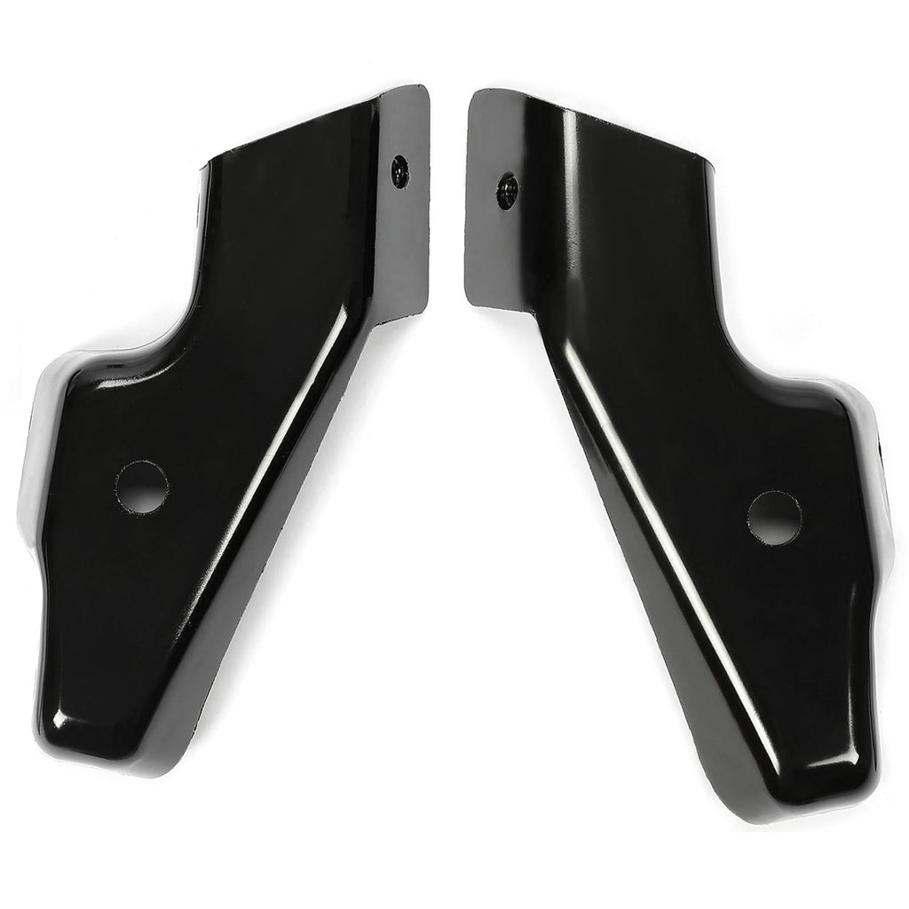 Front Outside LH & RH Bumper Bracket Set For 03-07 Escalade Silverado Impact Bar