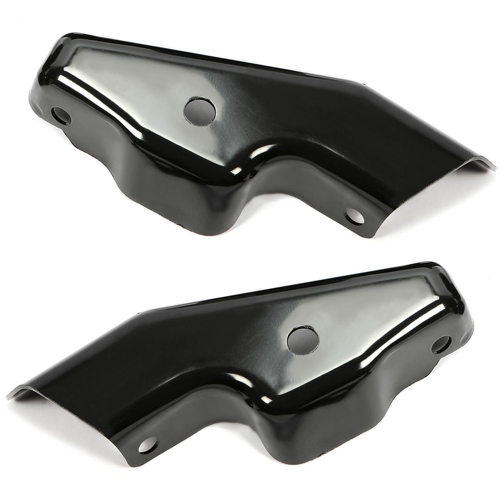 Front Outside LH & RH Bumper Bracket Set For 03-07 Escalade Silverado Impact Bar