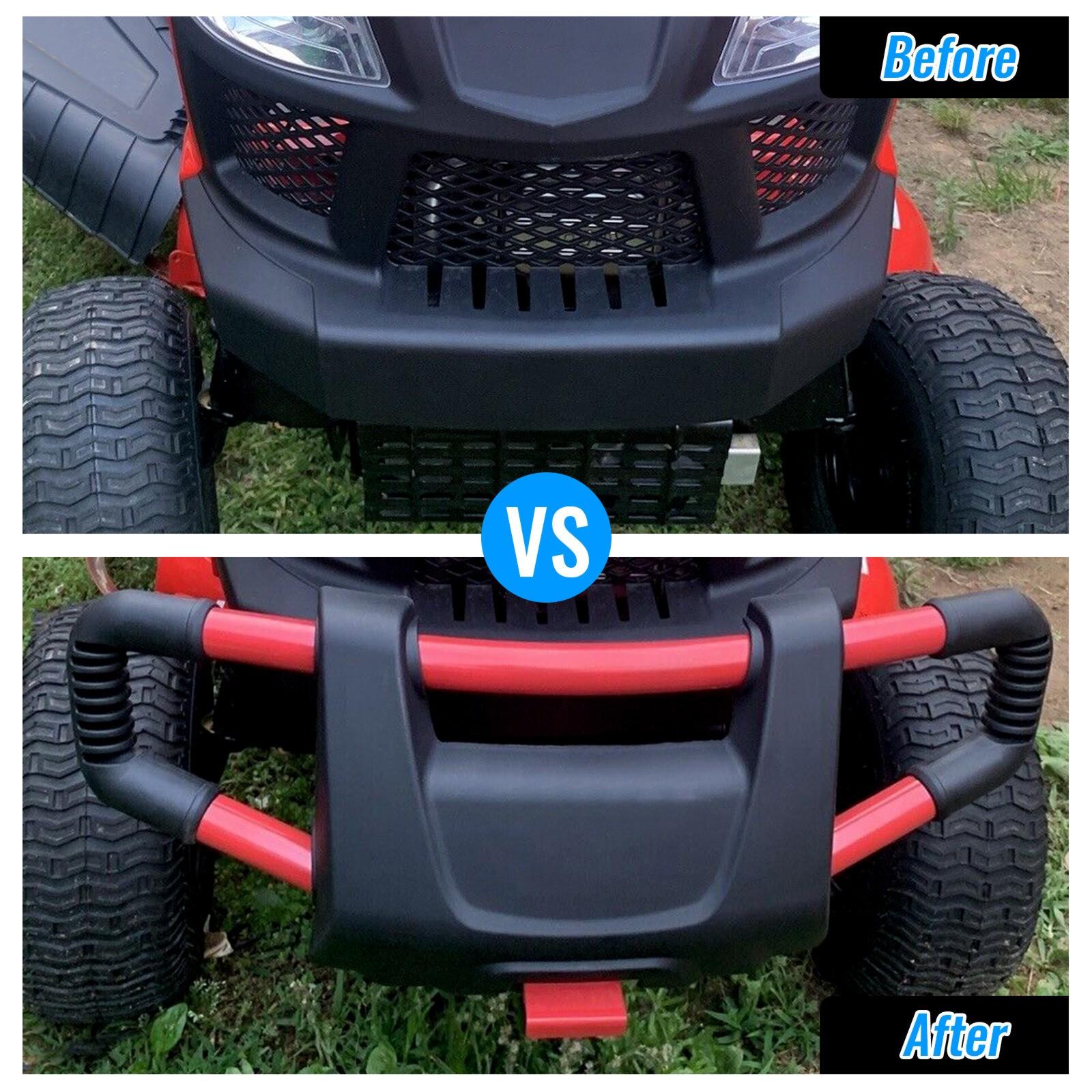 27" Front Tractor Bumper Brush Guard Protection Bull Bar For Craftsman T3100