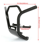 For 2019-2021 Honda Talon 1000R 1000X 1000 X-4 Defender HD Front Bumper Black