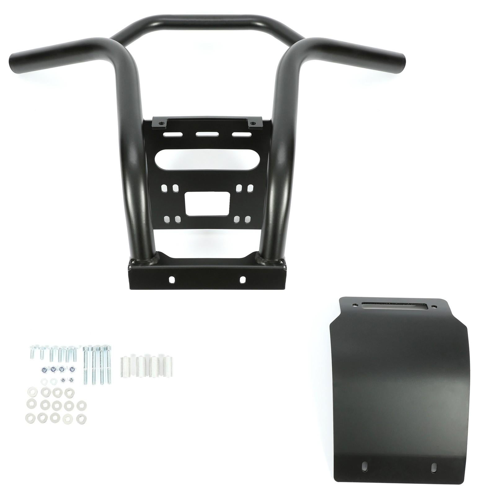 For 2019-2021 Honda Talon 1000R 1000X 1000 X-4 Defender HD Front Bumper Black