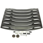 Rear Window Louver Windshield Cover Sun Shade Vent For Dodge Charger 2011-2023