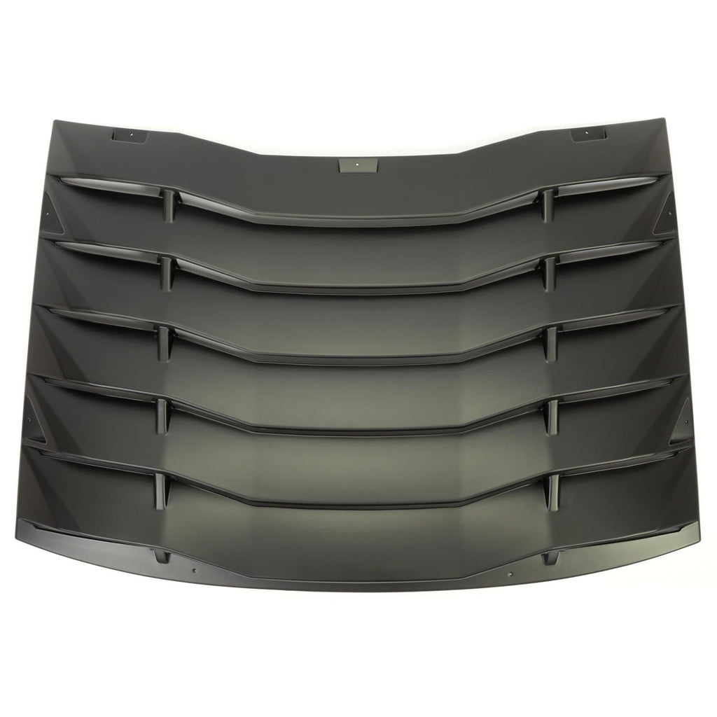 Rear Window Louver Windshield Cover Sun Shade Vent For Dodge Charger 2011-2023