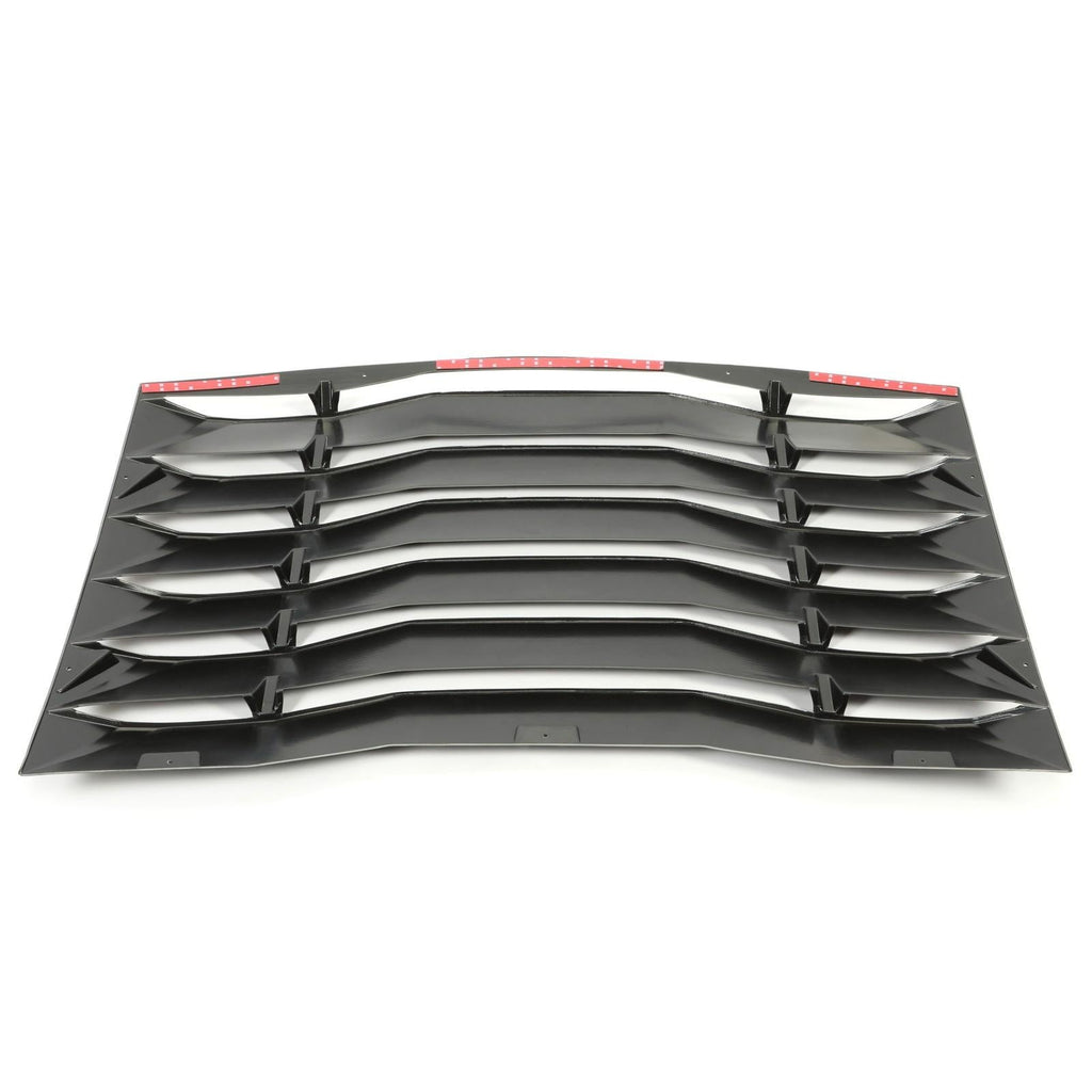 Rear Window Louver Windshield Cover Sun Shade Vent For Dodge Charger 2011-2023
