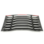 Rear Window Louver Windshield Cover Sun Shade Vent For Dodge Charger 2011-2023