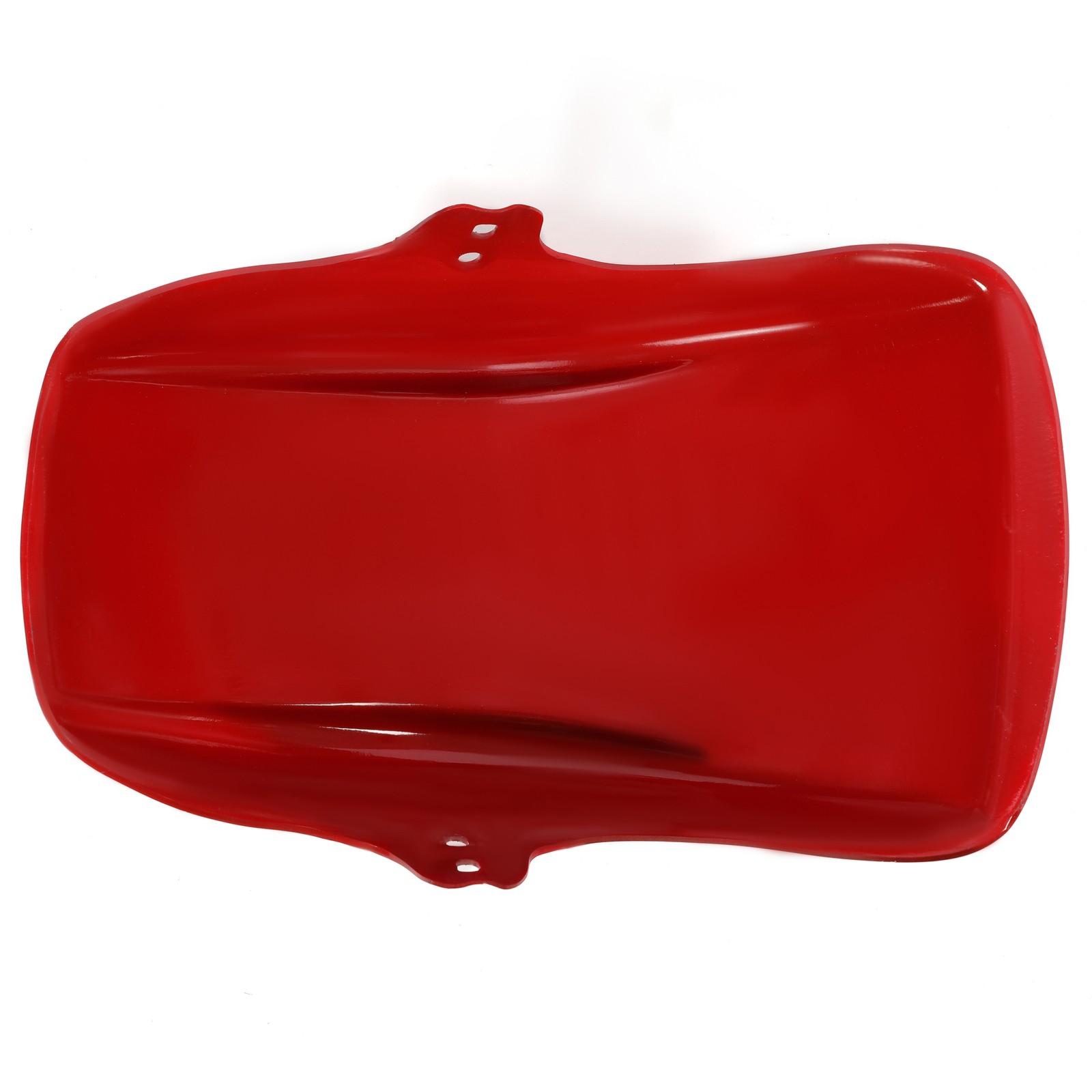RED Front Fender Plastics Mud Flap guard Kit For Honda ATC70 ATC 70 1978-1985