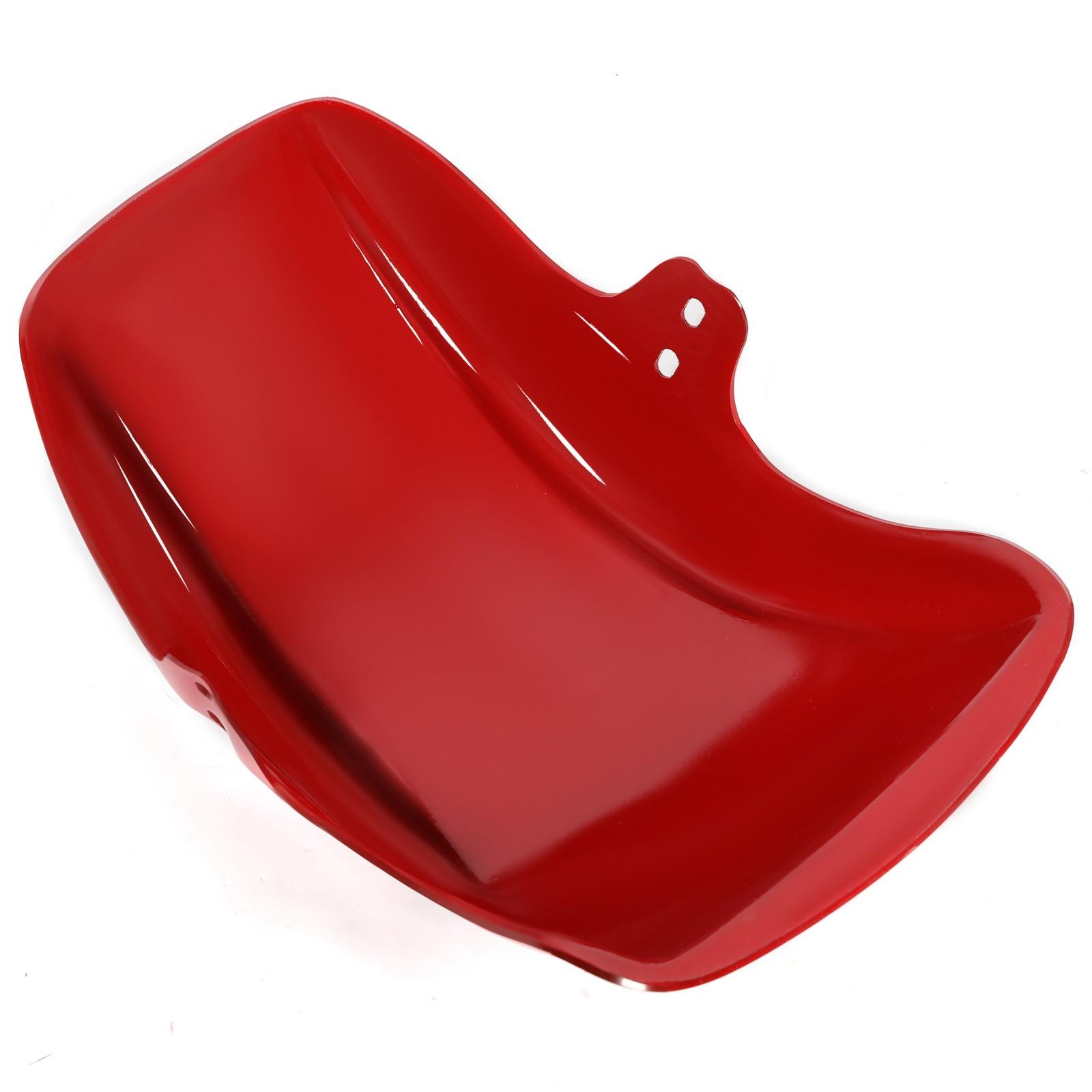RED Front Fender Plastics Mud Flap guard Kit For Honda ATC70 ATC 70 1978-1985