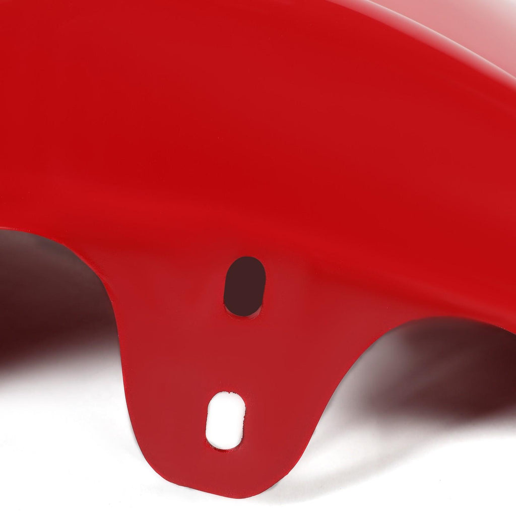 RED Front Fender Plastics Mud Flap guard Kit For Honda ATC70 ATC 70 1978-1985