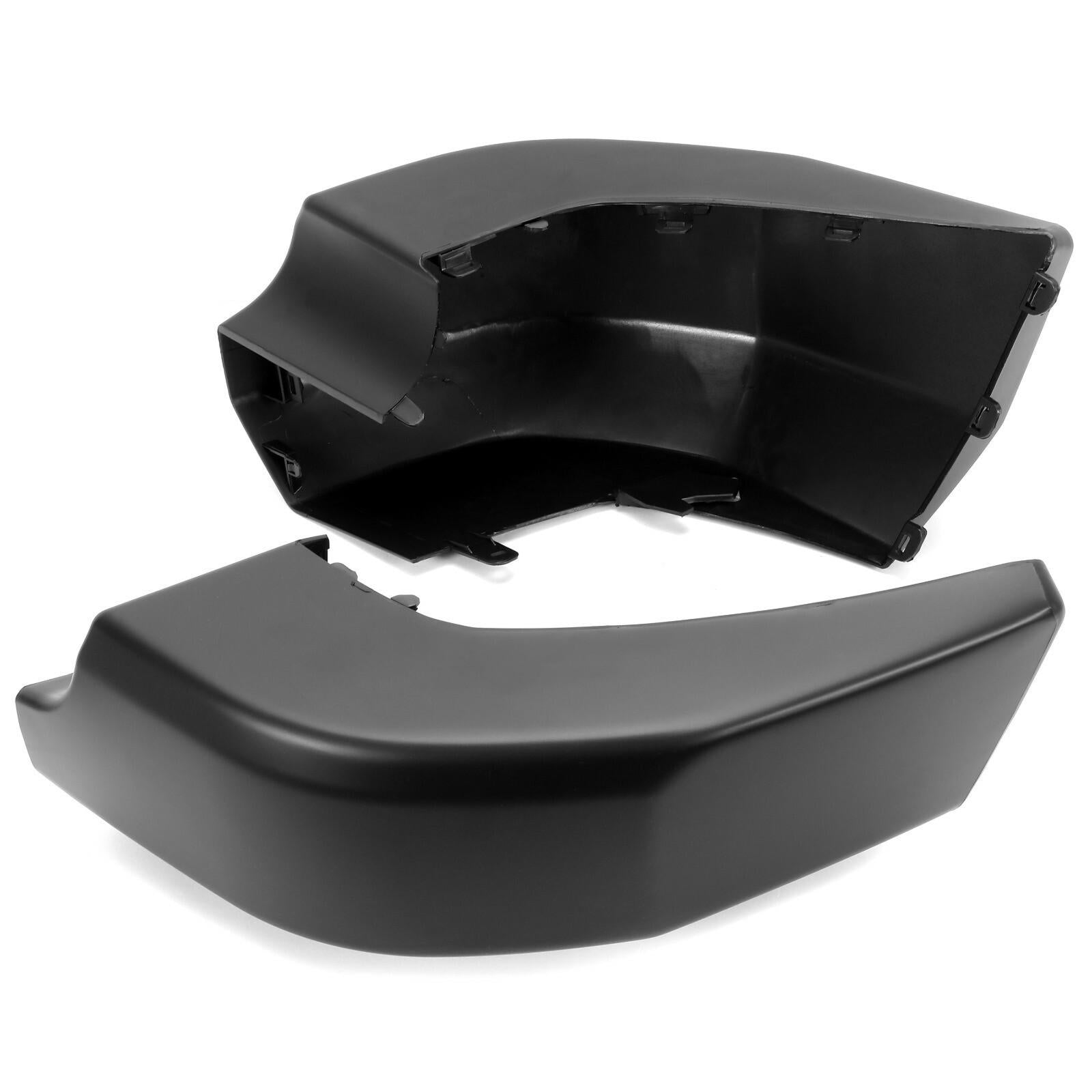 For Toyota FJ Cruiser 07-14 Pair Rear Corner Bumper End Cap Pad LH & RH Black