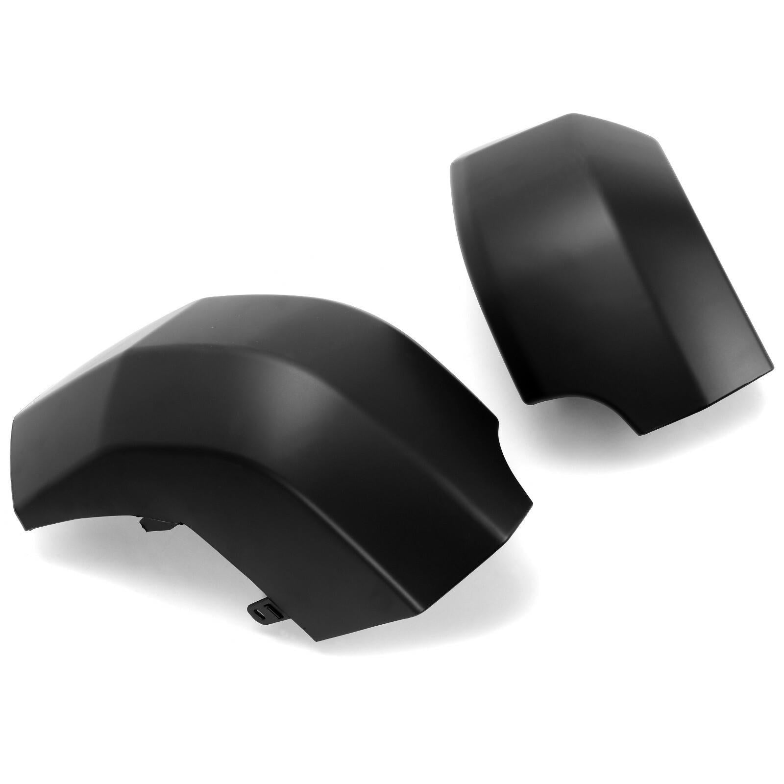 For Toyota FJ Cruiser 07-14 Pair Rear Corner Bumper End Cap Pad LH & RH Black