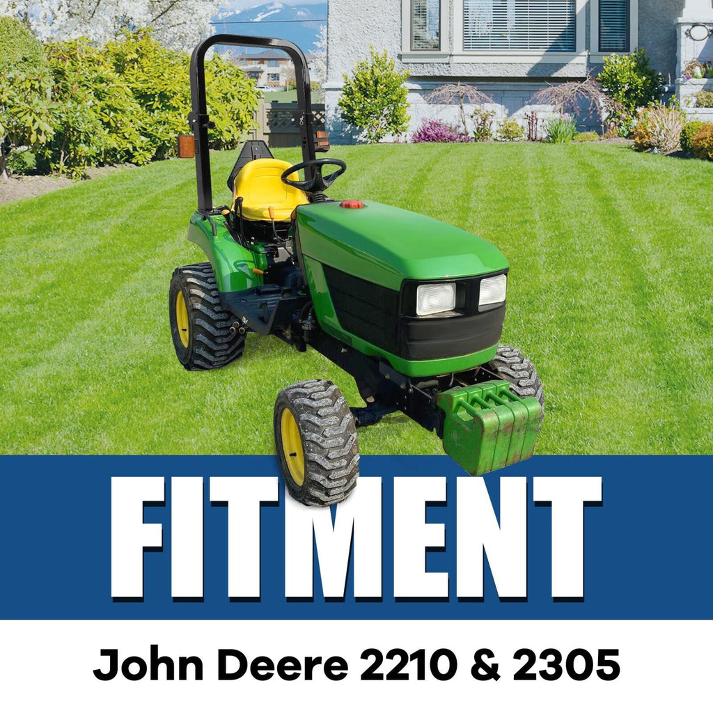 Adjustable Folding ROPS Protection Structure For John Deere 2210 & 2305 Rollbar
