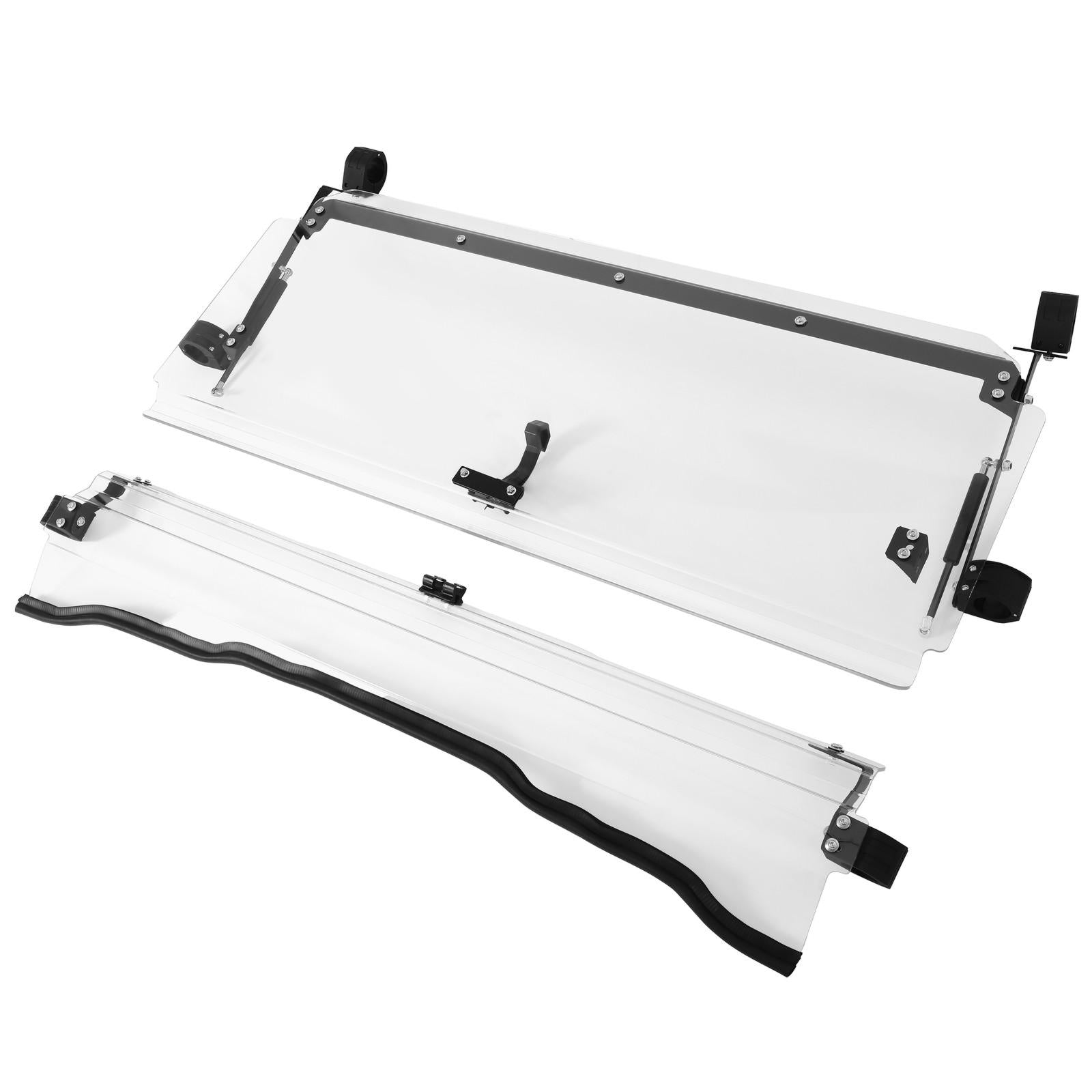 For Honda Pioneer 1000 / 1000-5 Scratch Resistant Flip Windshield 2016-2025