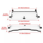 For Honda Pioneer 1000 / 1000-5 Scratch Resistant Flip Windshield 2016-2025
