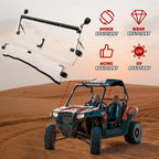 For Honda Pioneer 1000 / 1000-5 Scratch Resistant Flip Windshield 2016-2025