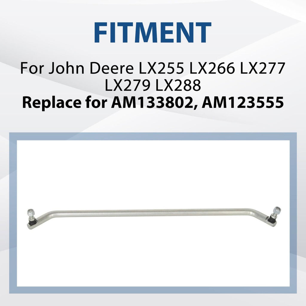 For John Deere LX255/266 LX277 LX279 LX288 Steering Tie Rod #AM133802 #AM123555