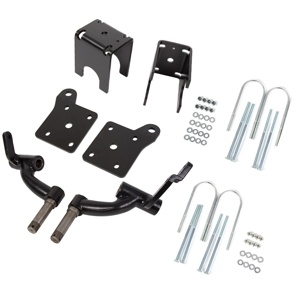 6'' Drop Spindle Lift Kit For EZGO TXT Gas 01.5-08.5 Electric 2001.5+ Golf Cart