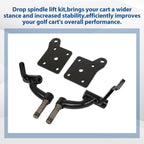 6'' Drop Spindle Lift Kit For EZGO TXT Gas 01.5-08.5 Electric 2001.5+ Golf Cart
