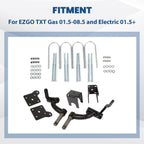 6'' Drop Spindle Lift Kit For EZGO TXT Gas 01.5-08.5 Electric 2001.5+ Golf Cart