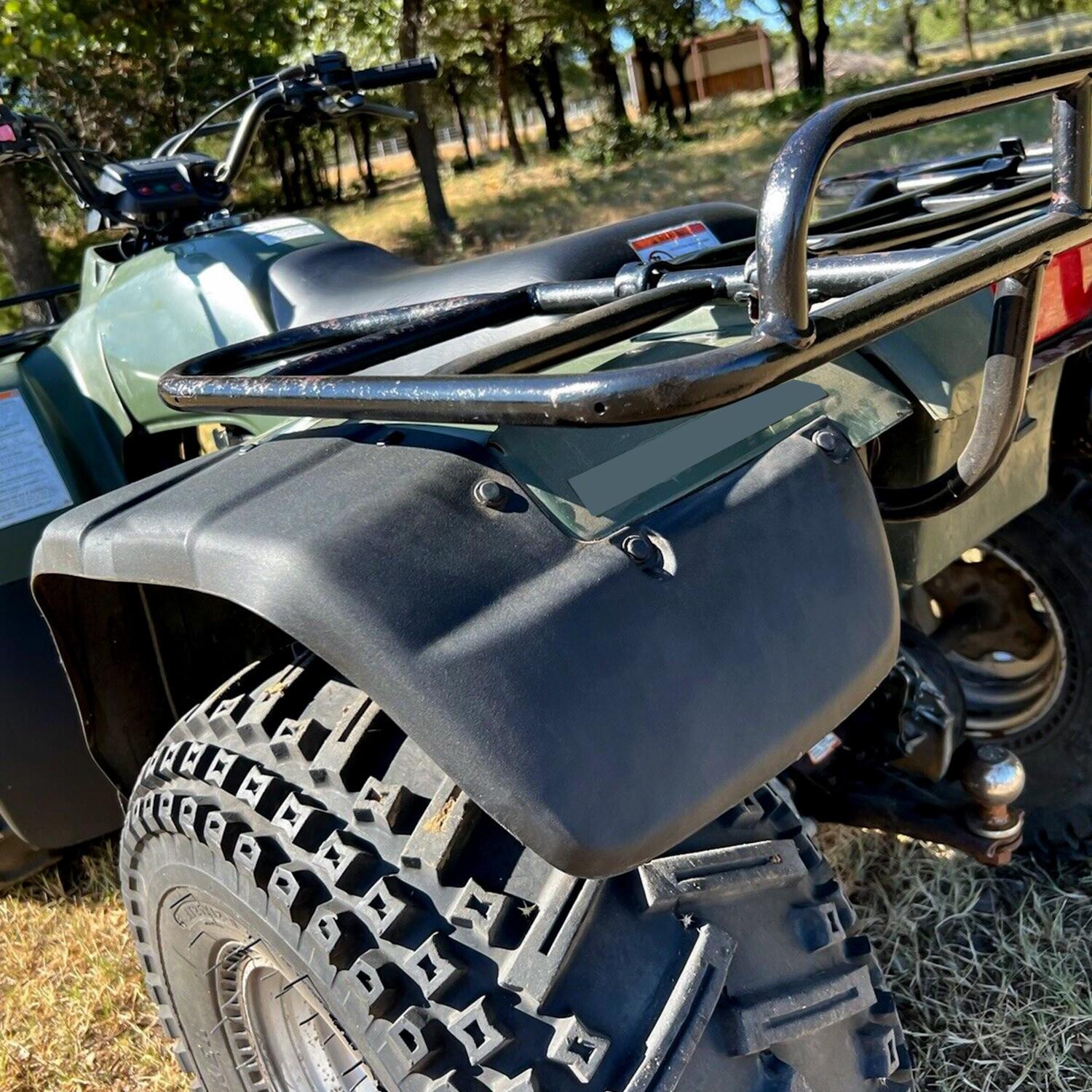 Fit 96-00 Honda Fourtrax 300 ABS BLACK Left Rear Mud Guard Splash Fender Flap