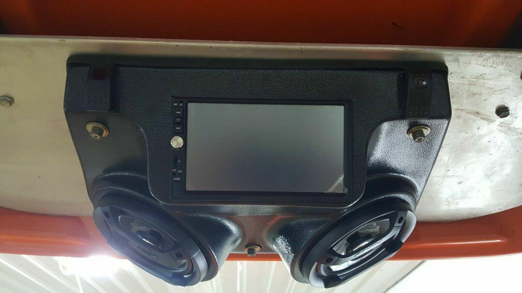 For Golf Cart Polaris RZR UTV RZR-4 Overhead Speaker Console Stereo Radio Cover