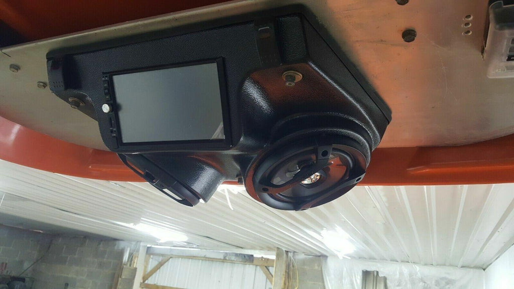 For Golf Cart Polaris RZR UTV RZR-4 Overhead Speaker Console Stereo Radio Cover