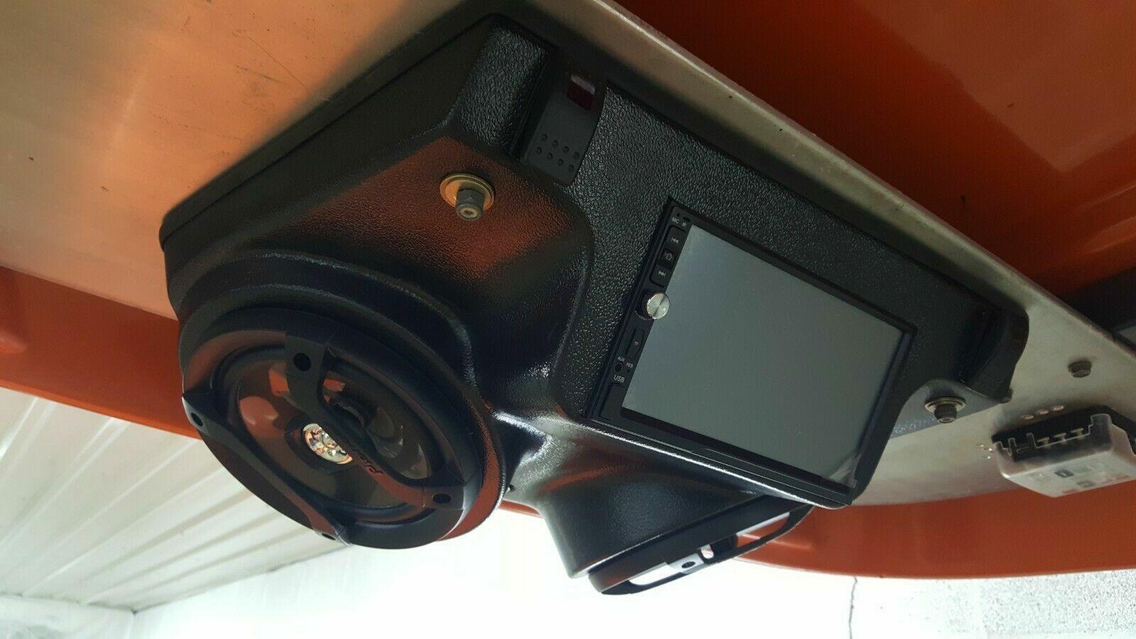 For Golf Cart Polaris RZR UTV RZR-4 Overhead Speaker Console Stereo Radio Cover