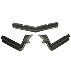 For 1979-1985 Buick Riviera Model Front Plastic Bumper Fillers (Set of 3 Pcs)