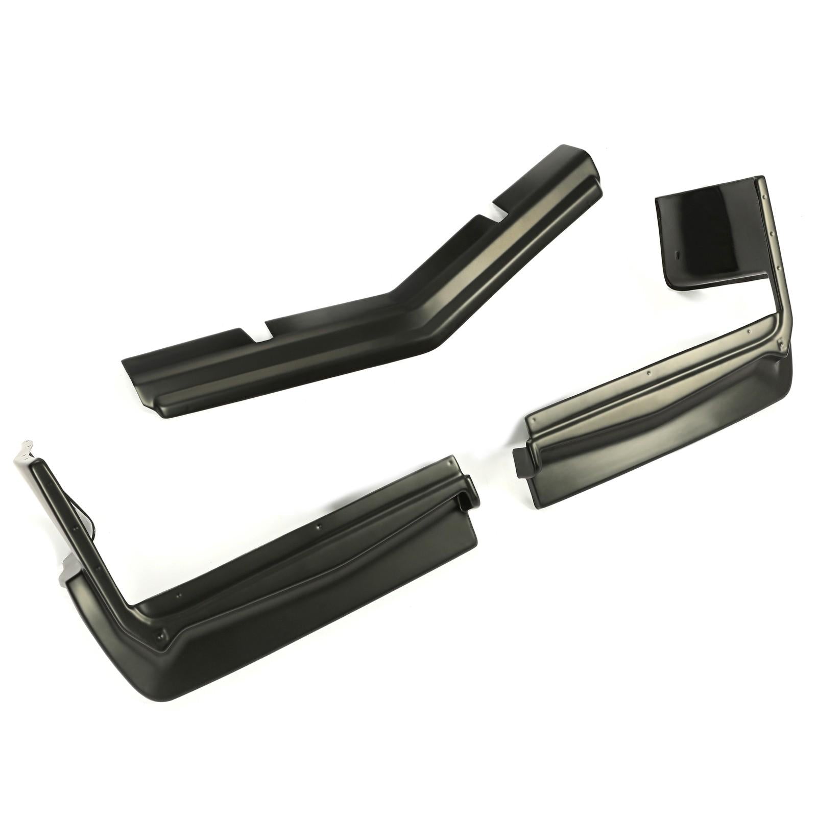 For 1979-1985 Buick Riviera Model Front Plastic Bumper Fillers (Set of 3 Pcs)