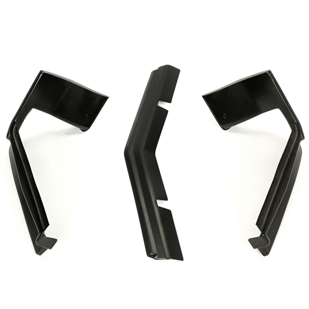 For 1979-1985 Buick Riviera Model Front Plastic Bumper Fillers (Set of 3 Pcs)