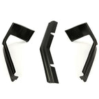 For 1979-1985 Buick Riviera Model Front Plastic Bumper Fillers (Set of 3 Pcs)