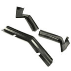 For 1979-1985 Buick Riviera Model Front Plastic Bumper Fillers (Set of 3 Pcs)