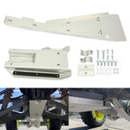 For Honda TRX 400X/400EX Full Chassis Glide & Swing Arm Skid Plate Gaurd 99-14