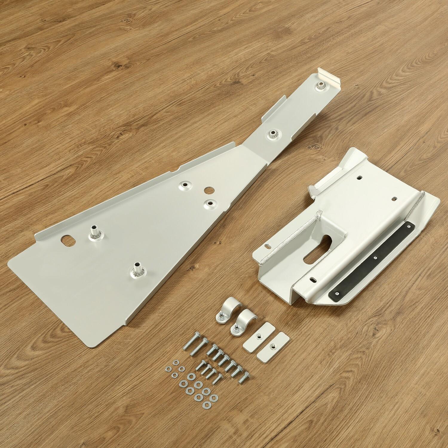 For Honda TRX 400X/400EX Full Chassis Glide & Swing Arm Skid Plate Gaurd 99-14
