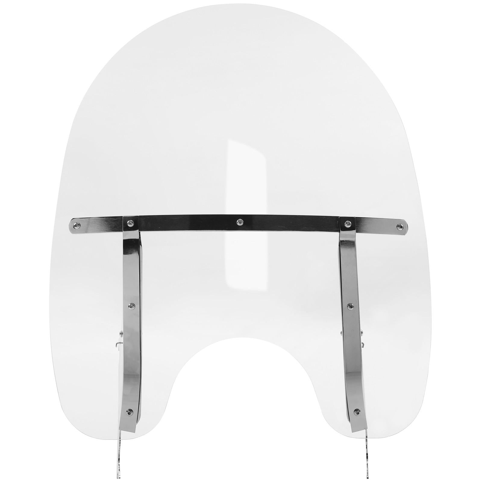 26" Clear Front Windscreen Windshield For Harley Softail Fatboy FLS FLST 2000-17