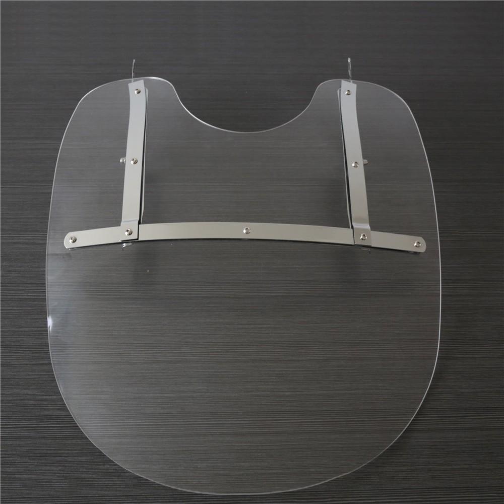 26" Clear Front Windscreen Windshield For Harley Softail Fatboy FLS FLST 2000-17