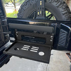 Rear Door Tailgate Table Cargo Shelf Rack Holder For Jeep Wrangler JK JKU 07-19