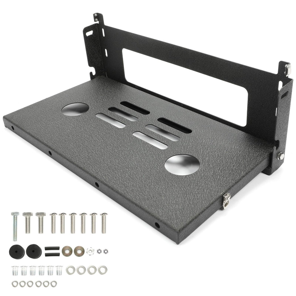 Rear Door Tailgate Table Cargo Shelf Rack Holder For Jeep Wrangler JK JKU 07-19