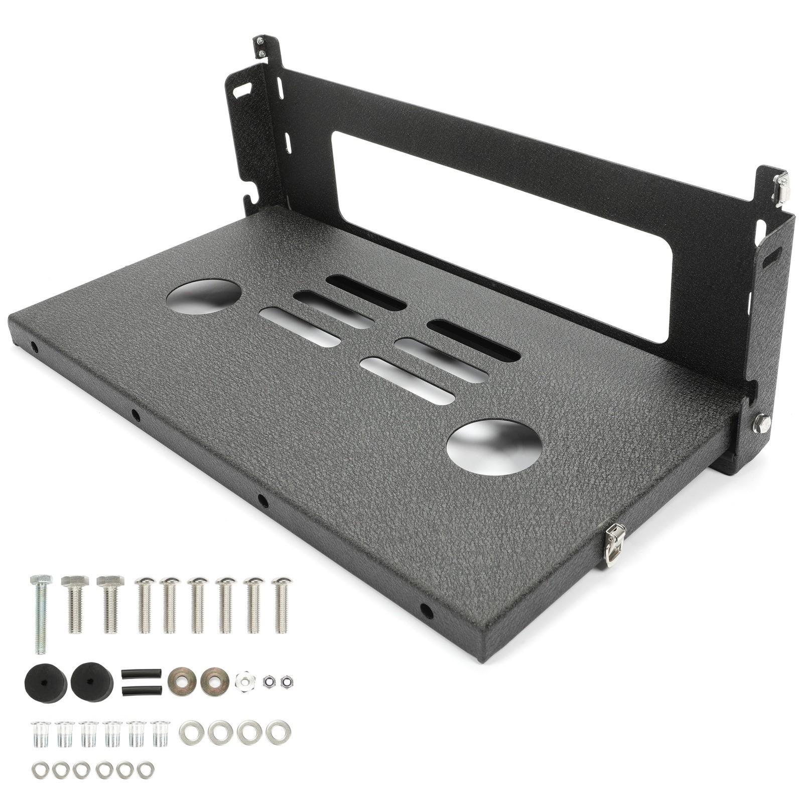 Rear Door Tailgate Table Cargo Shelf Rack Holder For Jeep Wrangler JK JKU 07-19