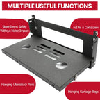 Rear Door Tailgate Table Cargo Shelf Rack Holder For Jeep Wrangler JK JKU 07-19
