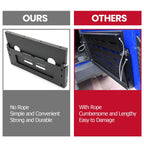 Rear Door Tailgate Table Cargo Shelf Rack Holder For Jeep Wrangler JK JKU 07-19