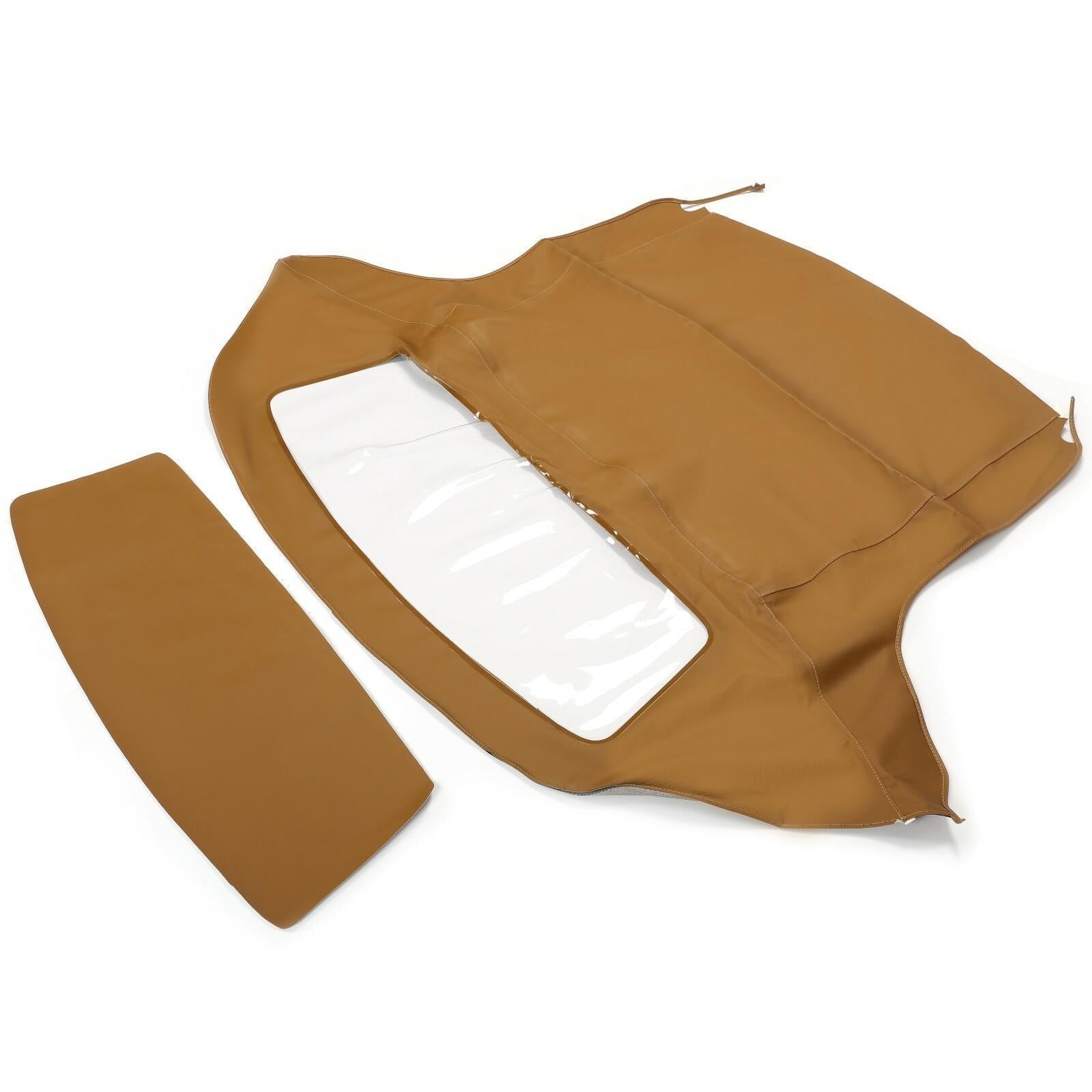 Soft Top Replacement Tan Fit 1996-2002 BMW Z3 Convertible Plastic Window