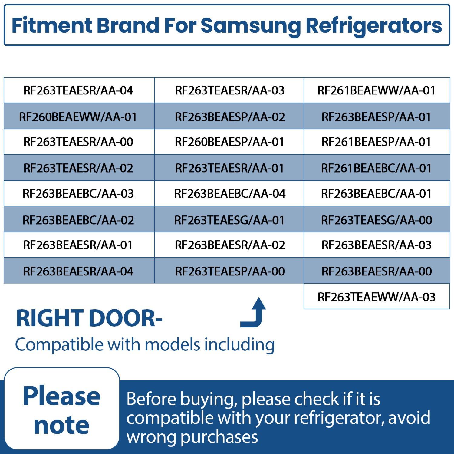 Door Bin Shelf Basket Right Side For SAMSUNG Refrigerators DA97-12650A