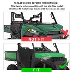 2 pcs Hard Top Roof Fit Polaris Ranger 570 Crew Mid-Size 2015-2019 4 Seat