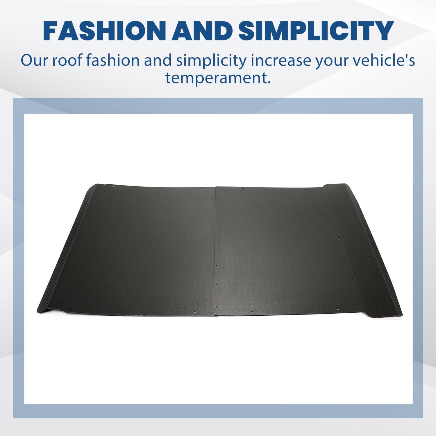 2 pcs Hard Top Roof Fit Polaris Ranger 570 Crew Mid-Size 2015-2019 4 Seat