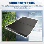 2 pcs Hard Top Roof Fit Polaris Ranger 570 Crew Mid-Size 2015-2019 4 Seat