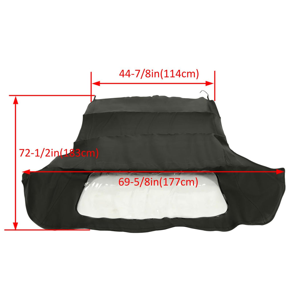 Convertible Soft Top & Plastic Window For BMW 3-Series E30 E36 1986 1987-1993