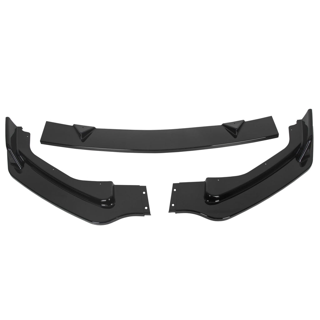 For Infiniti Q50 Premium Base Sedan 14-17 Glossy Black Front Bumper Lip Spoiler