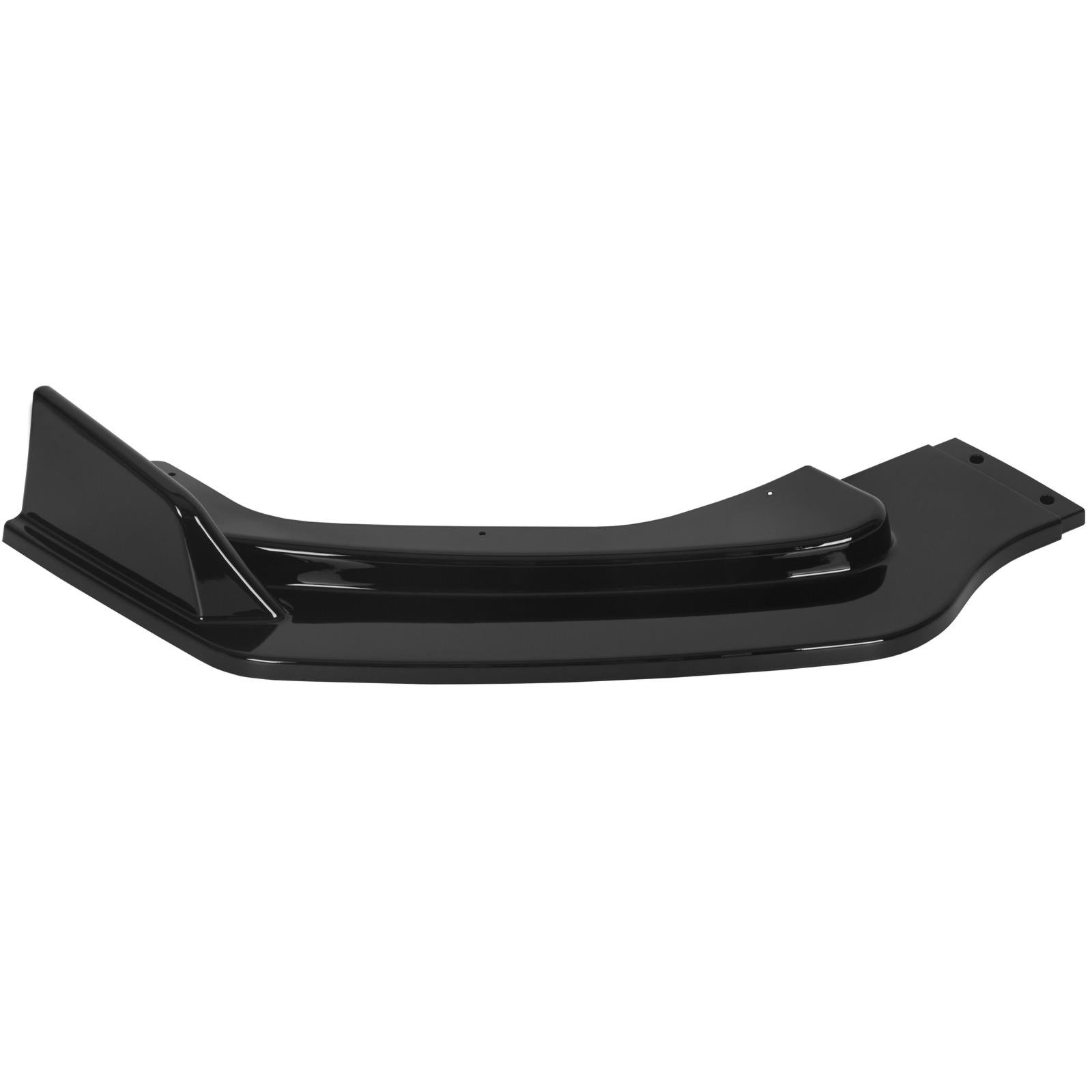 For Infiniti Q50 Premium Base Sedan 14-17 Glossy Black Front Bumper Lip Spoiler