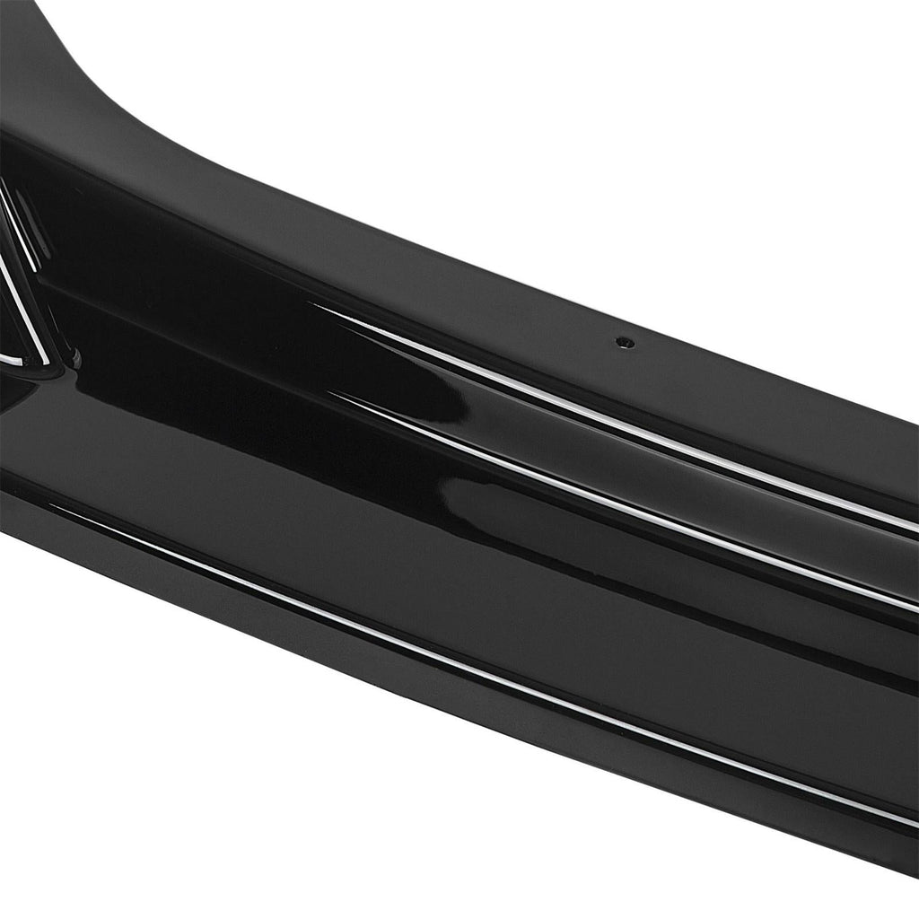 For Infiniti Q50 Premium Base Sedan 14-17 Glossy Black Front Bumper Lip Spoiler
